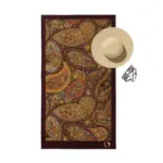 Πετσέτα Θαλάσσης Microfiber Quick Dry Africa 90 x 180 cm  80% Πολυέστερ-20% Πολυαμίδιο Καφέ BOREA - Image 3