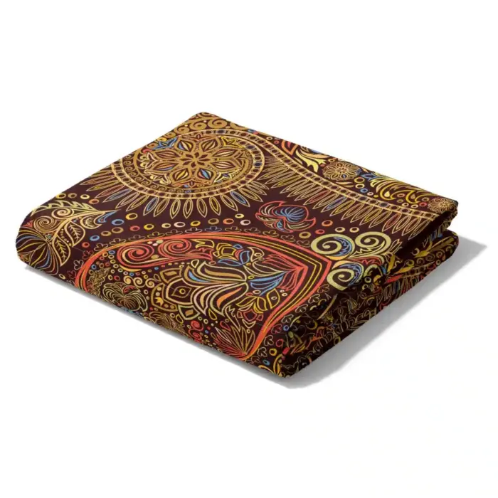 Πετσέτα Θαλάσσης Microfiber Quick Dry Africa 90 x 180 cm  80% Πολυέστερ-20% Πολυαμίδιο Καφέ BOREA - Image 4