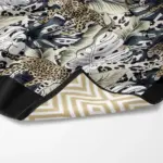 Πετσέτα Θαλάσσης Microfiber Quick Dry Leopard 90 x 180 cm  80% Πολυέστερ-20% Πολυαμίδιο Μπεζ BOREA - Image 2