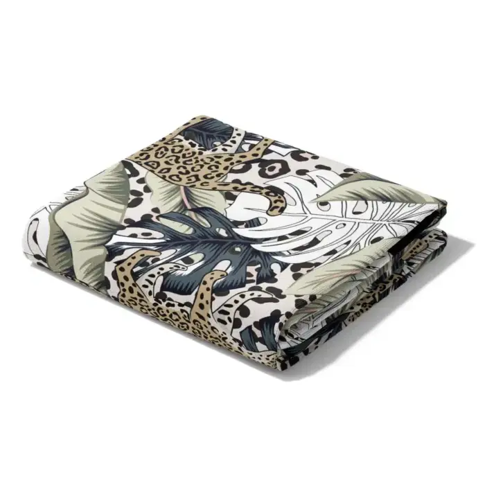 Πετσέτα Θαλάσσης Microfiber Quick Dry Leopard 90 x 180 cm  80% Πολυέστερ-20% Πολυαμίδιο Μπεζ BOREA - Image 4