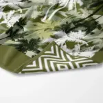Πετσέτα Θαλάσσης Microfiber Quick Dry Palm Tree 90 x 180 cm  80% Πολυέστερ-20% Πολυαμίδιο Λαδί BOREA - Image 2