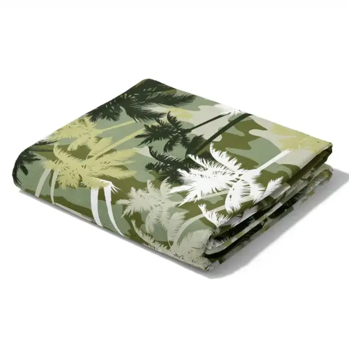 Πετσέτα Θαλάσσης Microfiber Quick Dry Palm Tree 90 x 180 cm  80% Πολυέστερ-20% Πολυαμίδιο Λαδί BOREA - Image 4