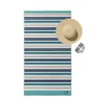Πετσέτα Θαλάσσης Microfiber Quick Dry Stripes 90 x 180 cm  80% Πολυέστερ-20% Πολυαμίδιο Μωβ BOREA - Image 4