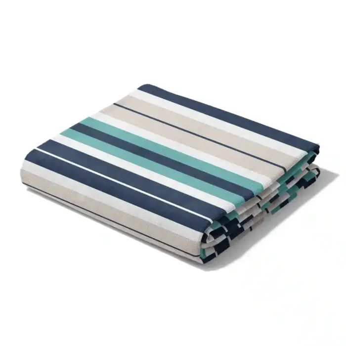 Πετσέτα Θαλάσσης Microfiber Quick Dry Stripes 90 x 180 cm  80% Πολυέστερ-20% Πολυαμίδιο Μωβ BOREA - Image 5