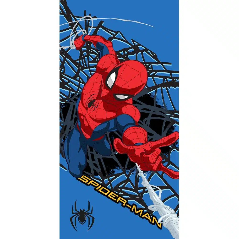 petseta-thalasshs-microfiber-spiderman-action.webp Πετσέτα Θαλάσσης Microfiber Spiderman Action 70 x 140 cm 100% Πολυέστερ Μπλε BOREA - Image 1