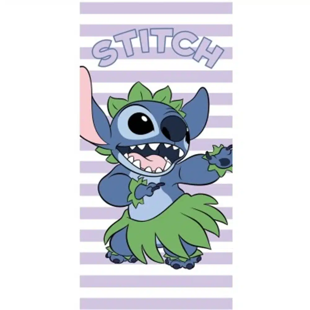 petseta-thalasshs-vamvakerh-veloudinh-stitch-dance.webp Πετσέτα Θαλάσσης Βαμβακερή Βελούδινη Stitch Dance 320gsm 70 x 140 cm 100% Βαμβακερό Λιλά BOREA - Image 1