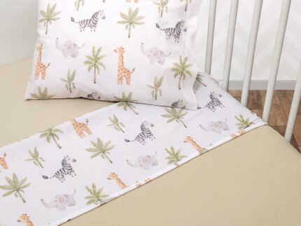 Κουβέρτα Καλοκαιρινή Διπλής Όψης Ζέρσευ 100x140 100% Βαμβάκι Design 424 Oliver Baby της Oliver Baby