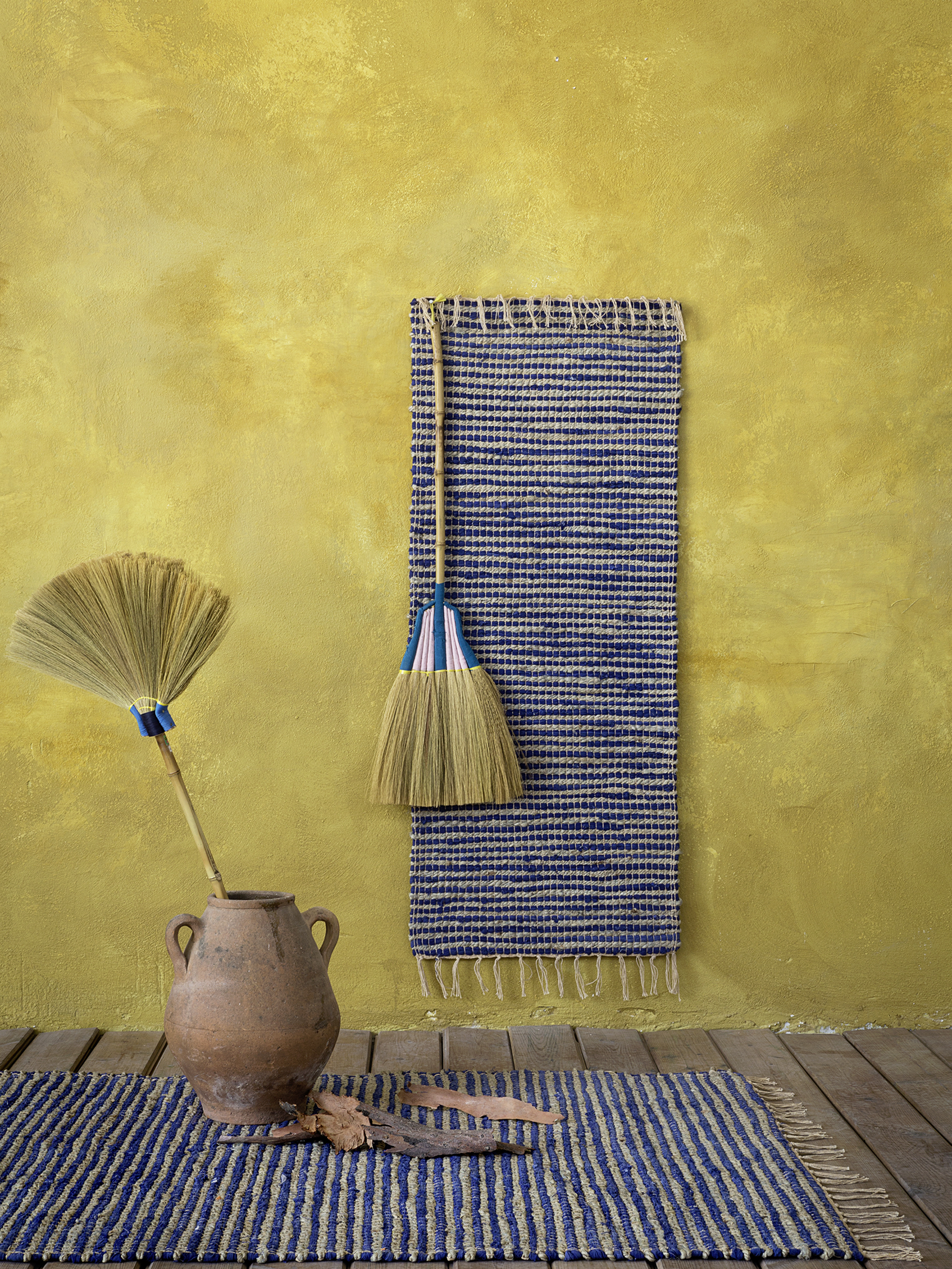 5206482052864-2.jpg Χαλί 160x230 - Kobe Blue της NIMA Home 55% Cotton - 45% Jute Χαλί 160x230 - Image 1