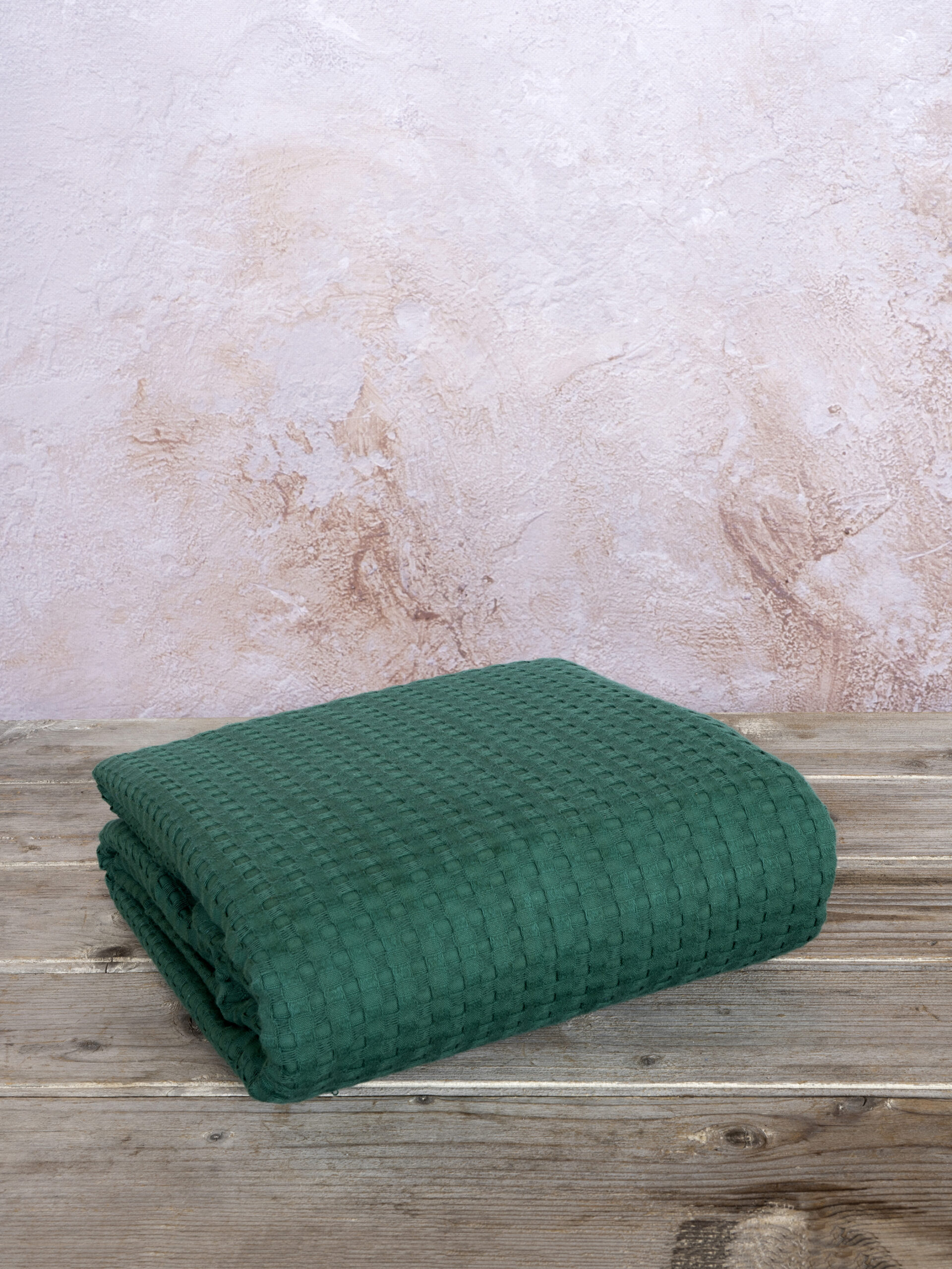 5206482064058.jpg Κουβέρτα Γίγας 240x260 Habit - Jungle Green της NIMA Home 100% Egyptian Cotton Γίγας 240x260 - Image 1
