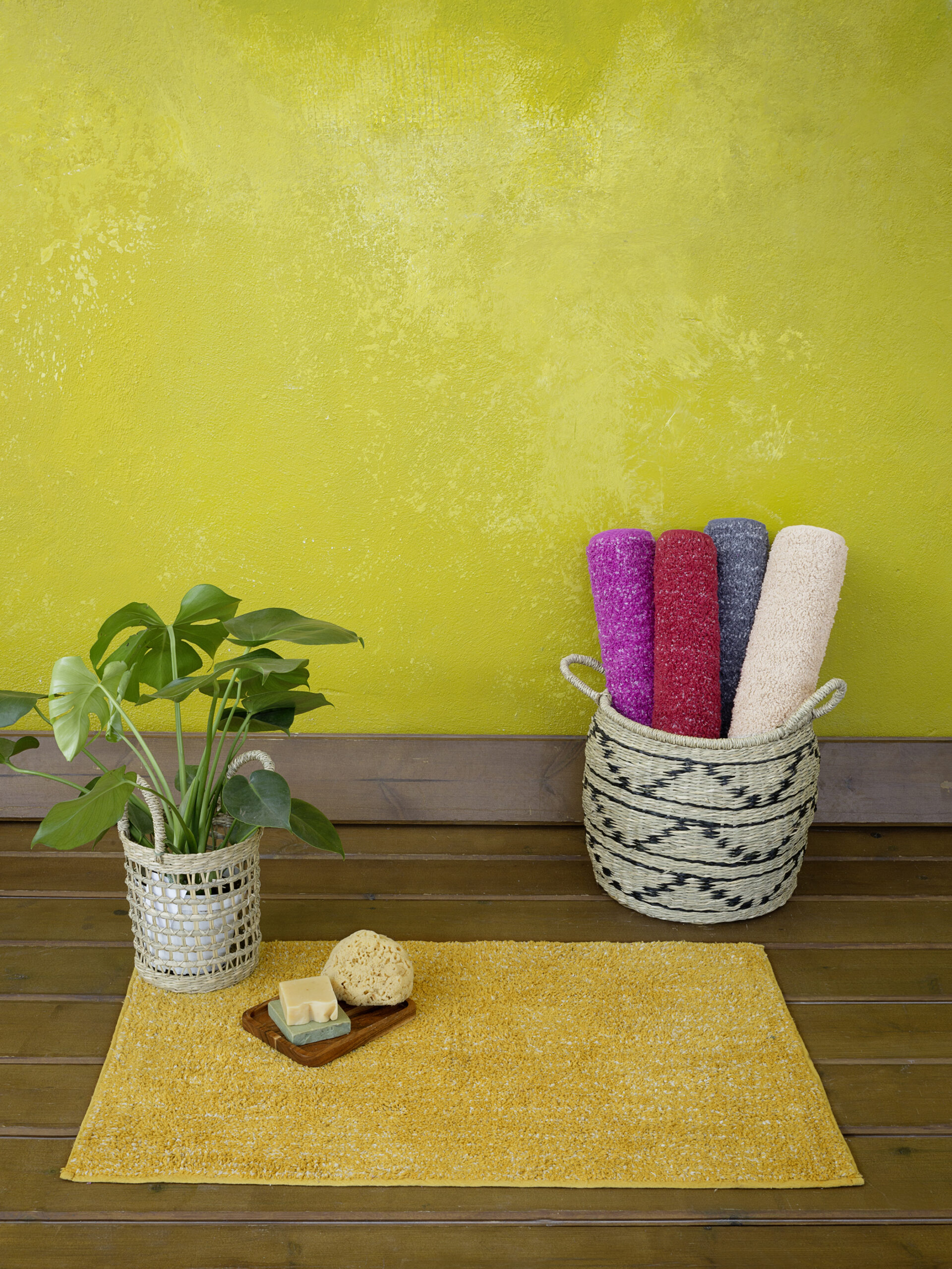 5206482089310-2.jpg Πατάκι Μπάνιου 50x80 Homey - Gold της Nima Home 75% Polyester - 25% Cotton Πατάκι 50x80 - Image 1