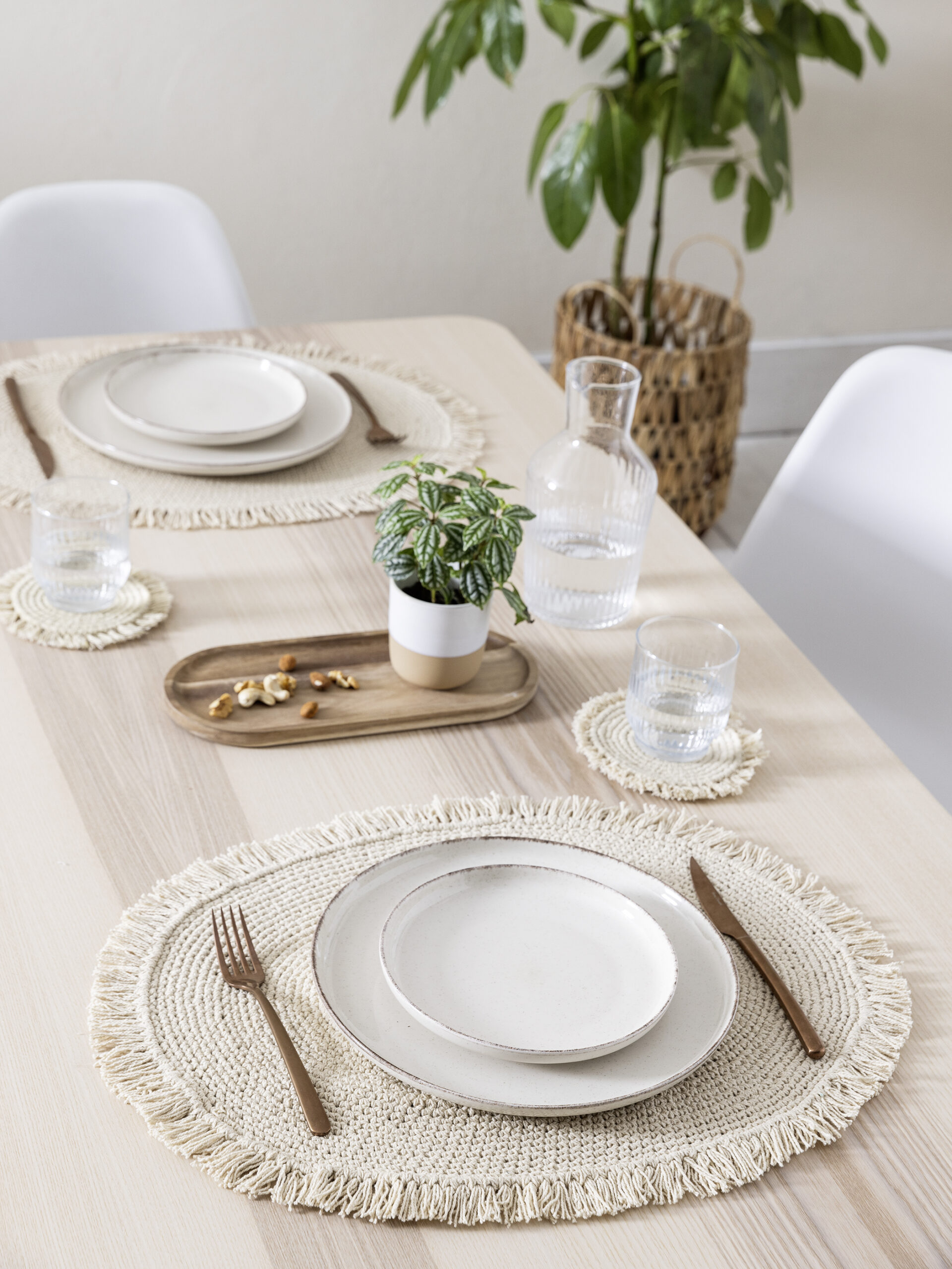 5206482154926-12.jpg Σουπλά (35x50) - Artisan Natural της Nima Home 100% Cotton Σουπλά 35x50 - Image 1