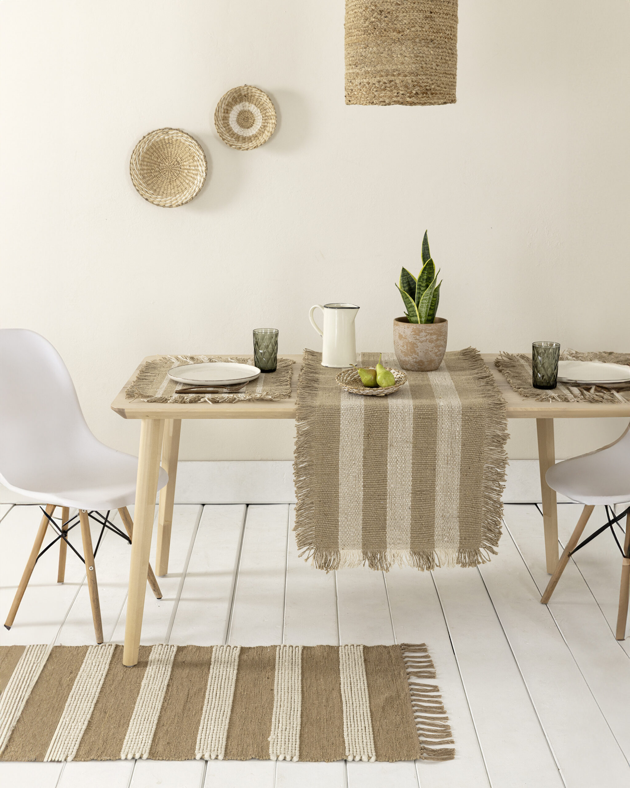 5206482190931-12.jpg Runner 45x150 - Riv της Nima Home 80% Jute - 20% Cotton Runner 45x150 - Image 1