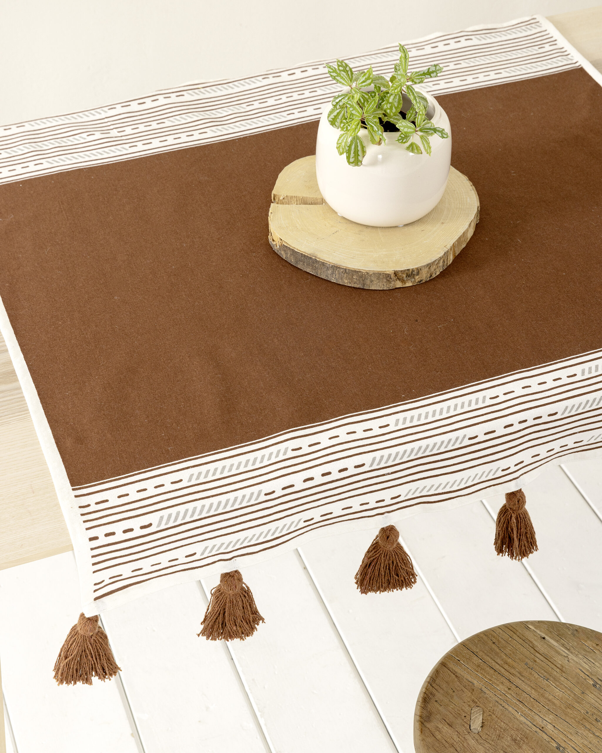 5206482195417.jpg Καρέ 85x85 - Marra της Nima Home 100% Cotton Καρέ 85x85 - Image 1