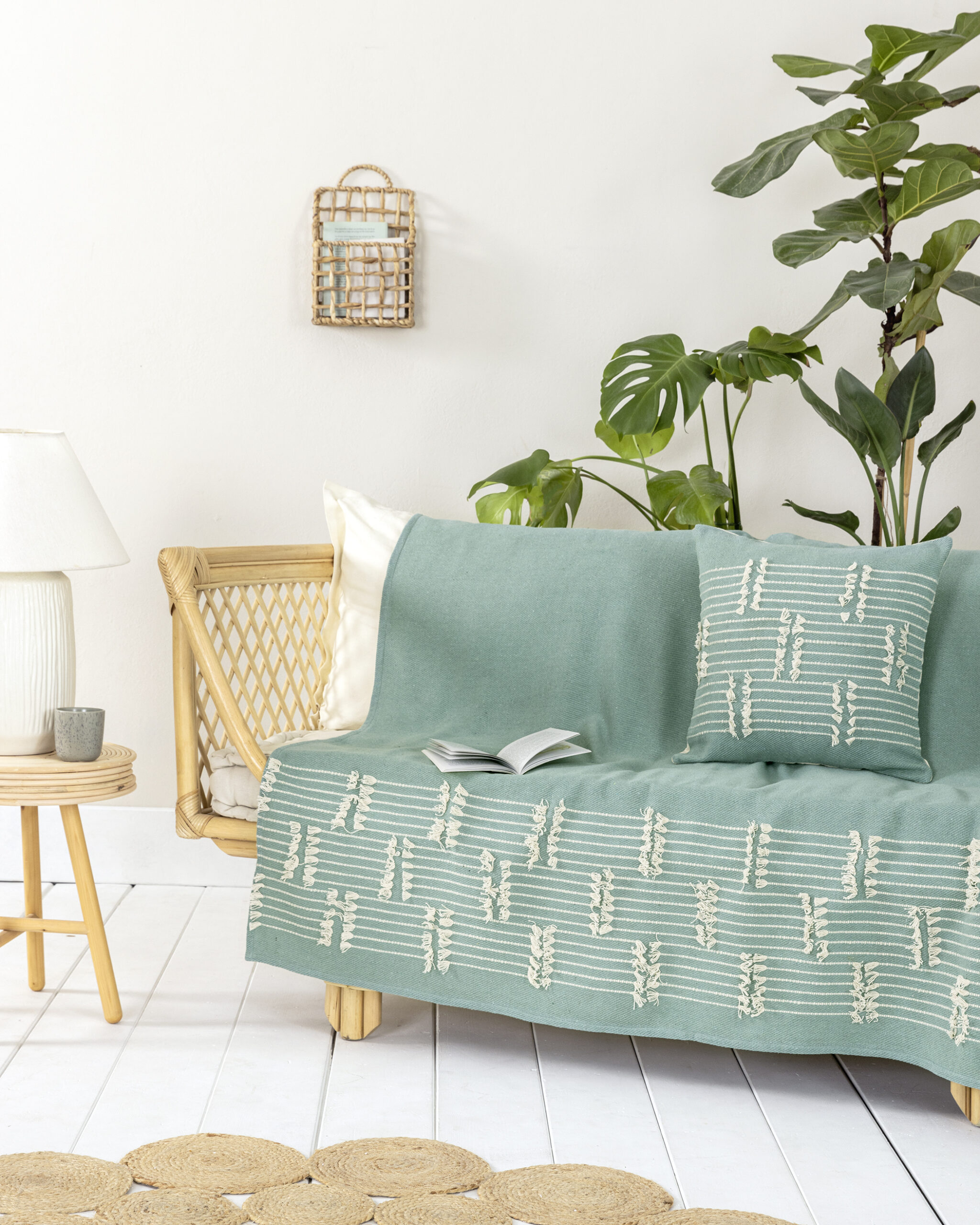 5206482195738-12.jpg Ριχτάρι 180x300 - Isola της Nima Home 100% Cotton Τριθέσιος 180x300 - Image 1