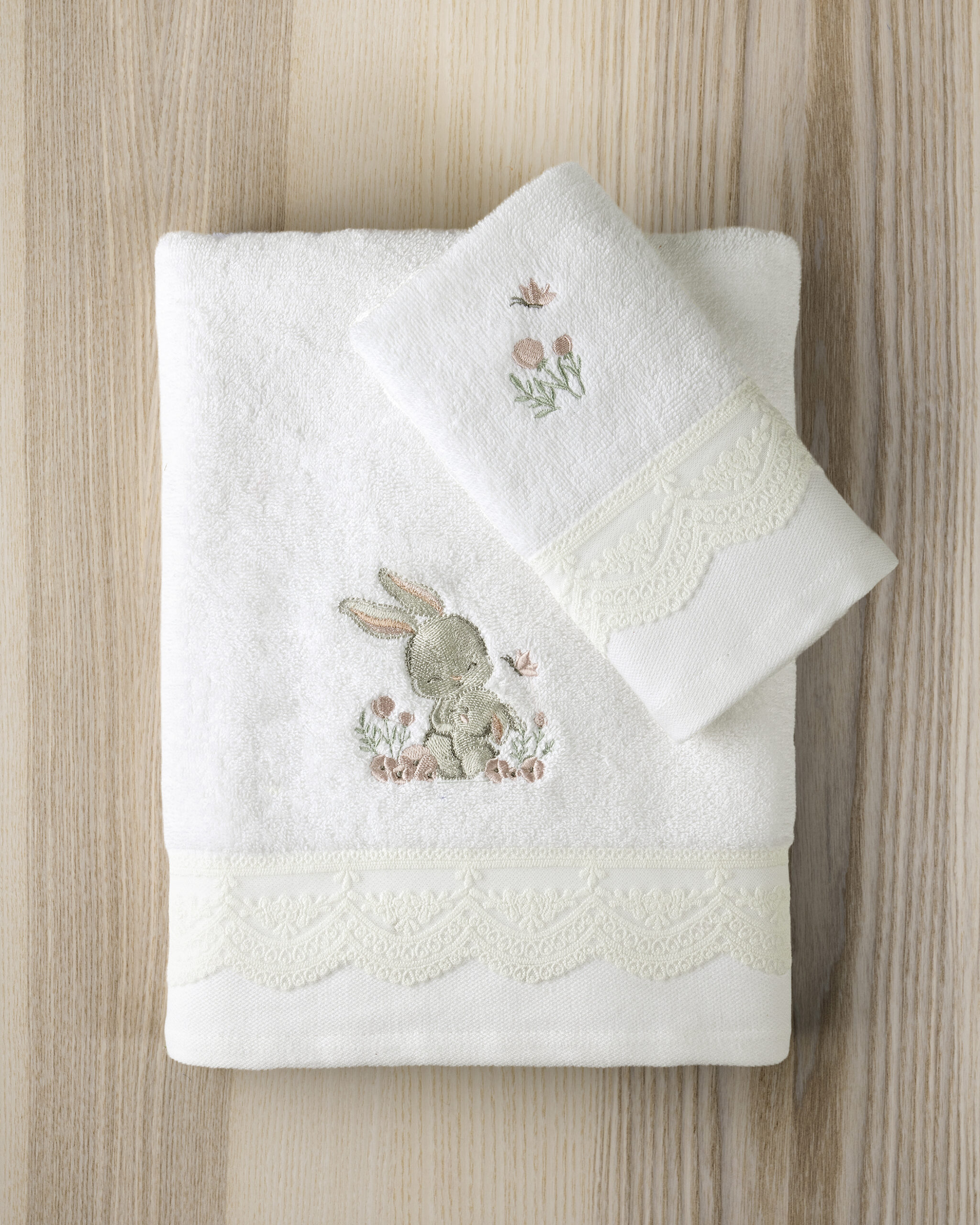 5206482198791.jpg Σετ Πετσέτες (30x50 + 70x140) - Sweet Baby της Nima Bebe 100% Cotton, 400 gsm Σετ (1 x 30x50 + 1 x 70x140) - Image 1