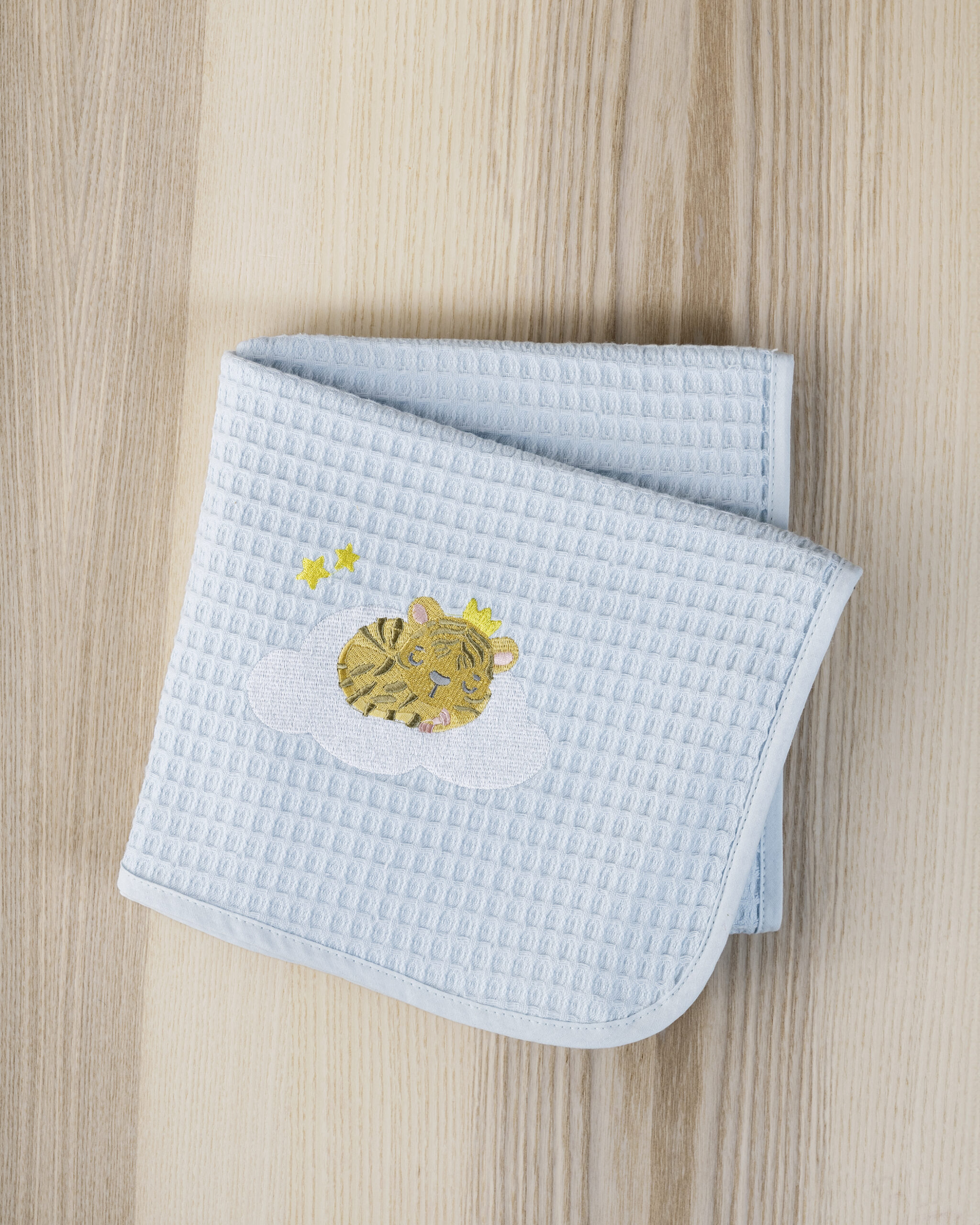 5206482202603.jpg Κουβέρτα Πικέ 110x140 - Tiggy της Nima Bebe 100% Cotton, 275 gsm Κούνιας 110x140 - Image 1