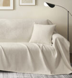 Regata (Taupe) Ριχτάρι Chenille waffle 180x250 Liolios Home