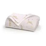 Κουβέρτα Αγκαλιάς Πικέ Blush 80 x 110 cm  80% Βαμβάκι-20% Viscose Ροζ BOREA - Image 3
