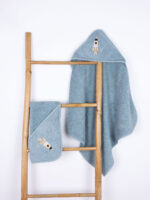 Fluffy Κεντητή Κάπα Blue Space 75x75 της SUNSHINEHOME