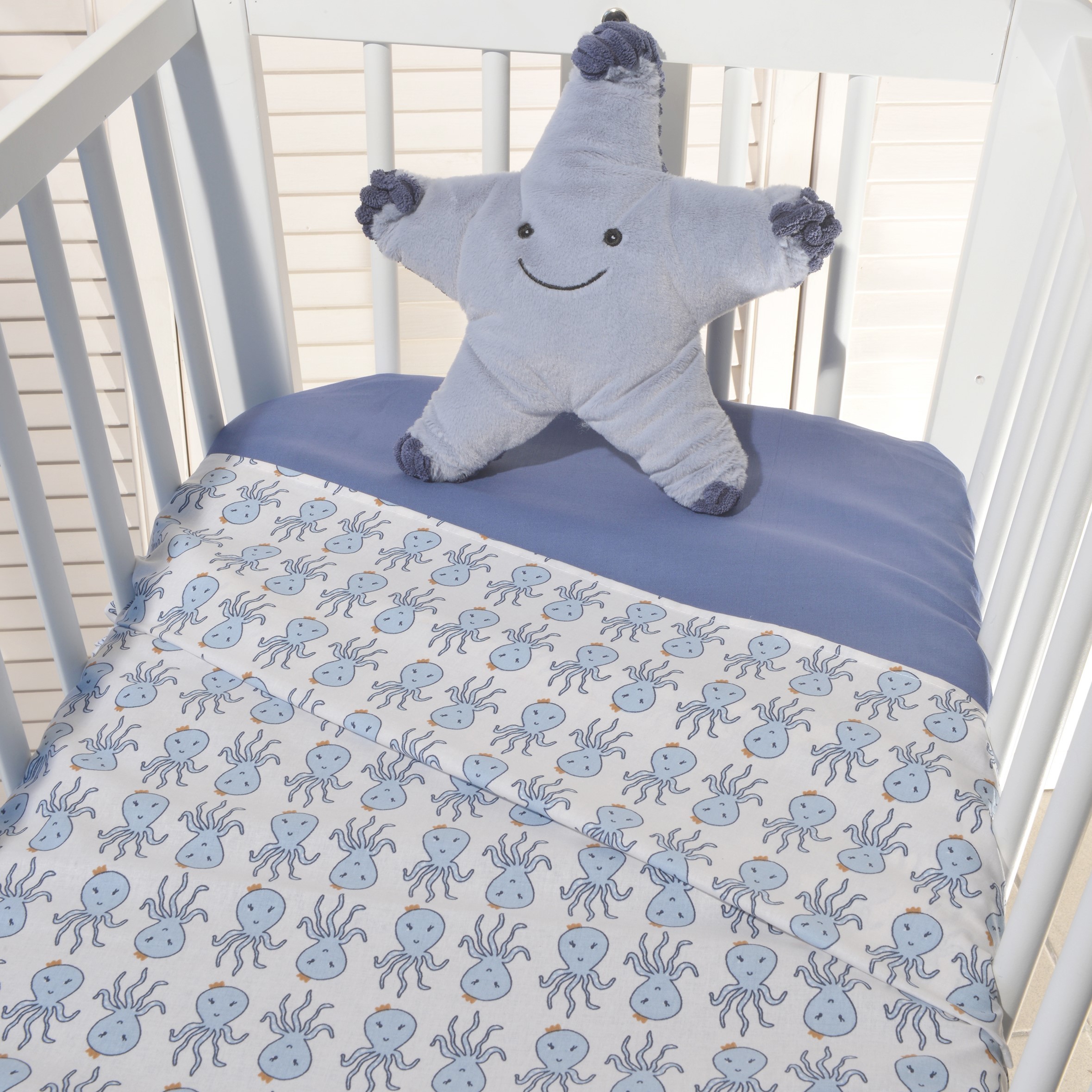 oliver-baby-des190-2-75x110-100-.jpg Σετ 2 Σεντόνια Λίκνου 75x110cm 100% Βαμβάκι Des.190 Oliver Baby της Oliver Baby - Image 1