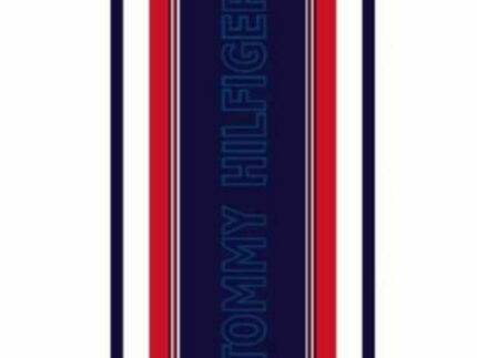 Πετσέτα θαλάσσης Tommy Hilfiger Cruiser Βαμβακερή Navy 170x90εκ.